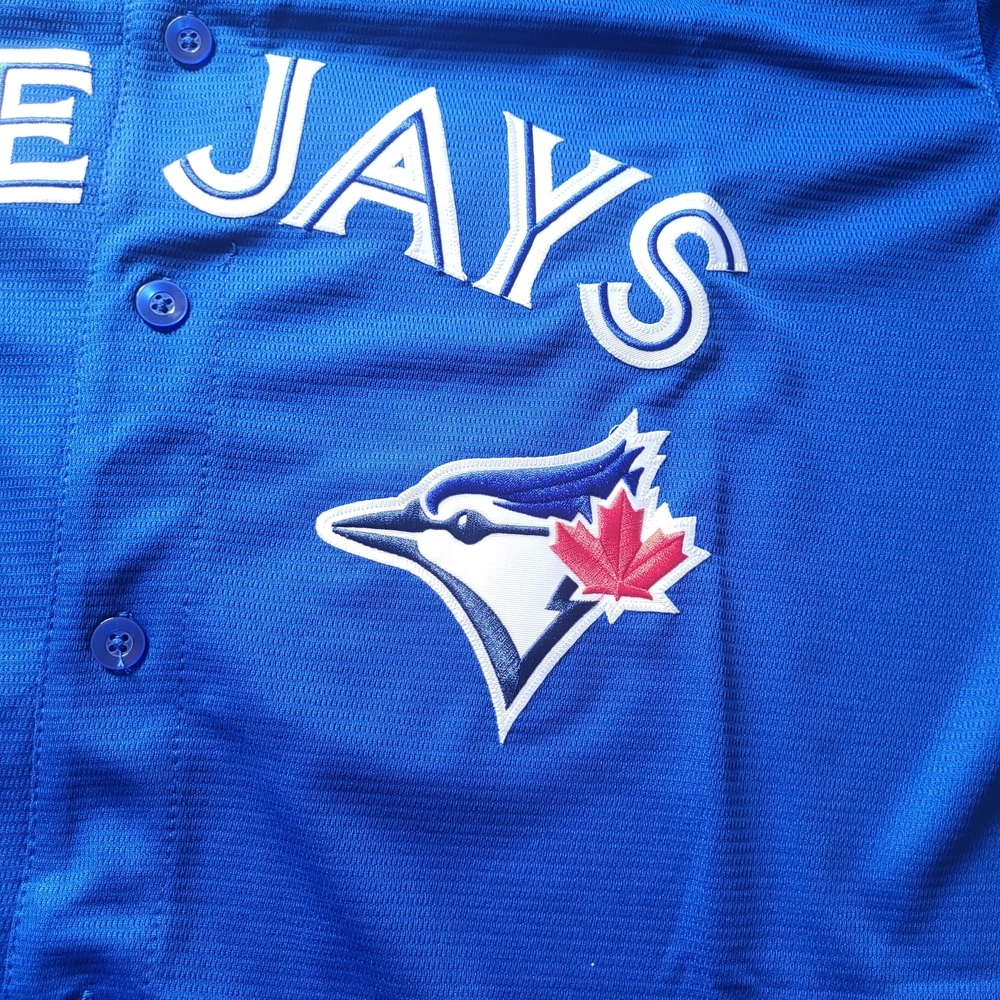 Nike Blue Jays Royal Blue Men's Baseball Jersey Tre YESAVAGE - Picture 4 of 6